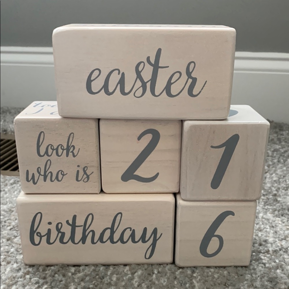 Wooden Milestone Blocks